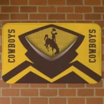 Wyoming Cowboys Ninja Mesh Brown Doormat