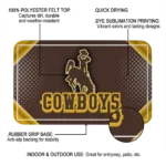 wyoming-cowboys-silver-halftone-brown-doormat-best-selling.webp