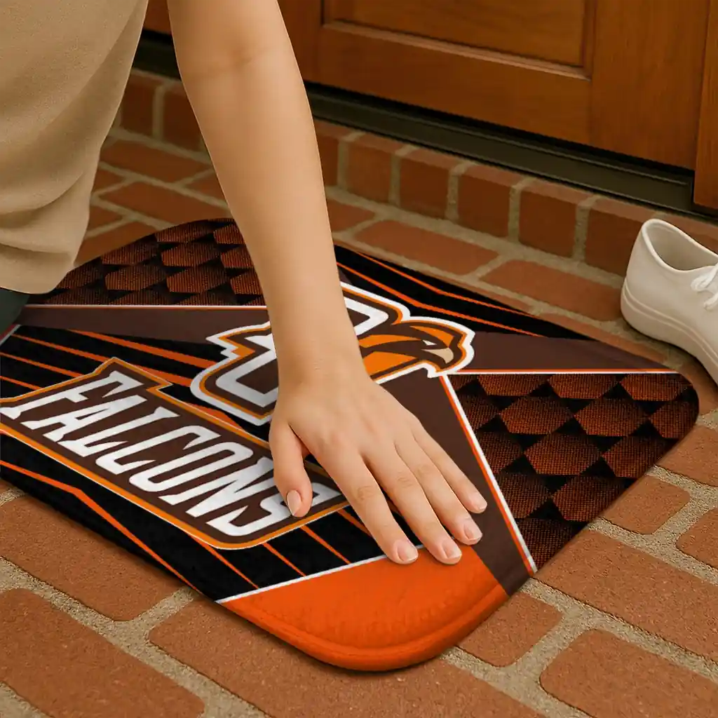bowling-green-falcons-techno-camo-orange-black-doormat-premium-grade.webp