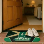 charlotte-49ers-techno-camo-green-black-doormat-best-selling.webp