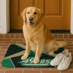 charlotte-49ers-techno-camo-green-black-doormat-best-selling.webp