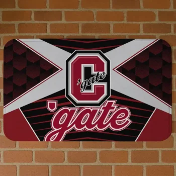 Colgate Raiders Techno Camo Maroon Black Doormat