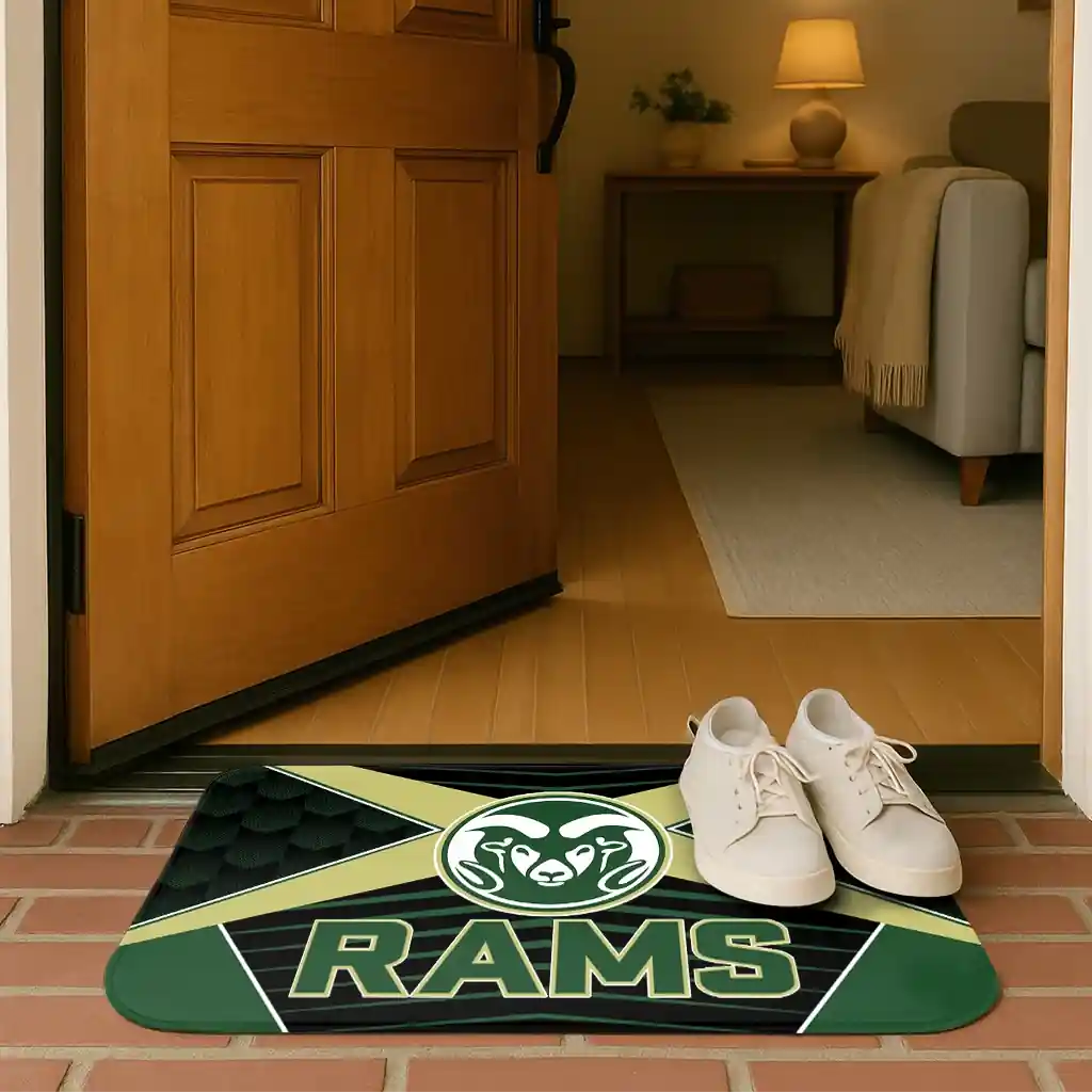 colorado-state-rams-techno-camo-green-black-doormat-fashion-forward.webp