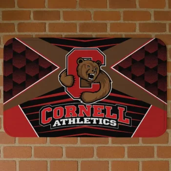 Cornell Big Red Techno Camo Red Black Doormat