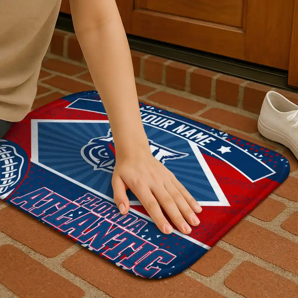 custom-florida-atlantic-owls-football-crest-blue-black-doormat-premium-grade.webp