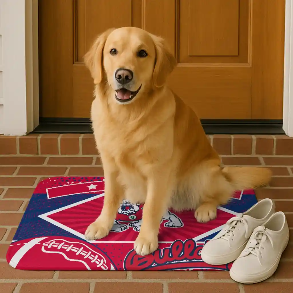 custom-fresno-state-bulldogs-football-crest-red-black-doormat-high-quality.webp