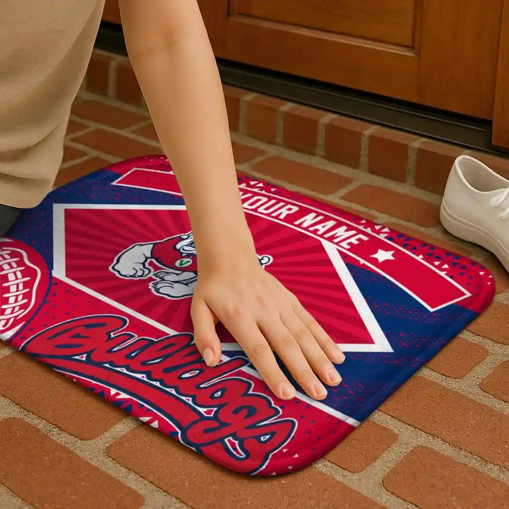 custom-fresno-state-bulldogs-football-crest-red-black-doormat-premium-grade.webp
