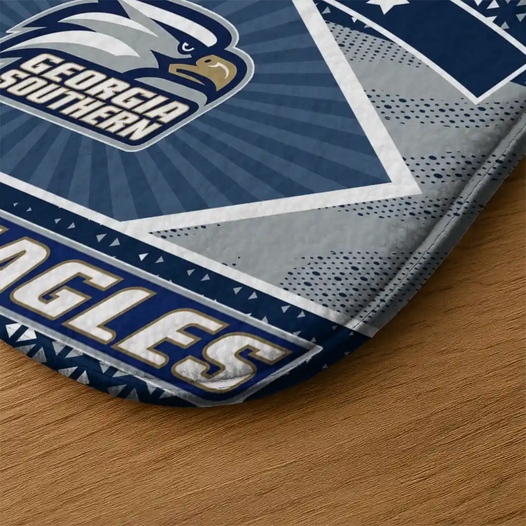 custom-georgia-southern-eagles-football-crest-blue-black-doormat-latest-model.webp