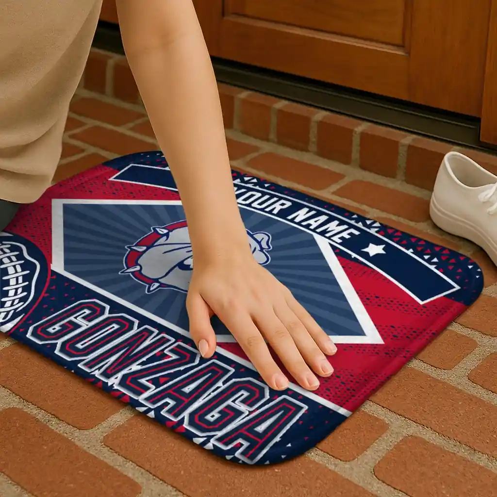custom-gonzaga-bulldogs-football-crest-blue-black-doormat-premium-grade.webp