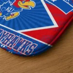custom-kansas-jayhawks-football-crest-blue-black-doormat-best-selling.webp