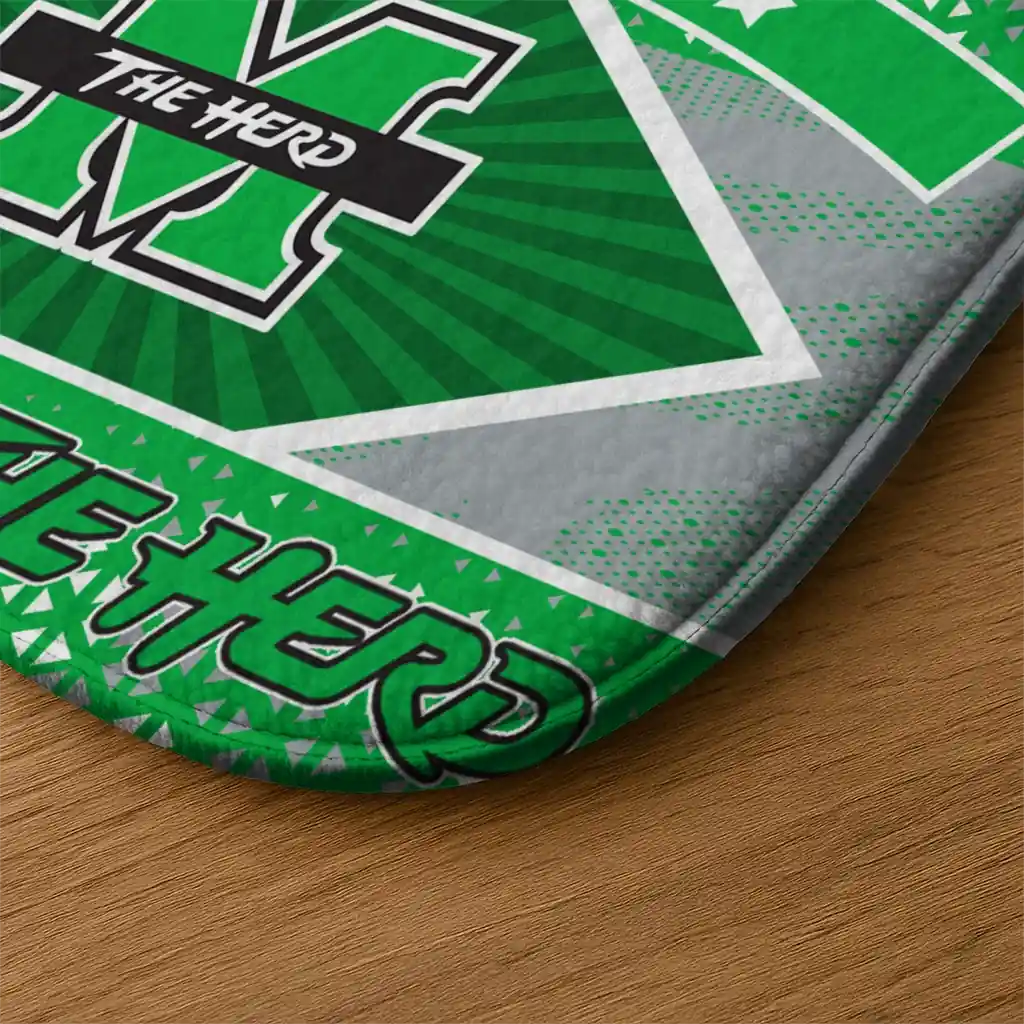 custom-marshall-thundering-herd-football-crest-green-black-doormat-latest-model.webp