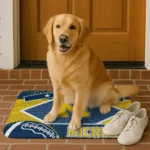 custom-michigan-wolverines-football-crest-blue-black-doormat-best-selling.webp