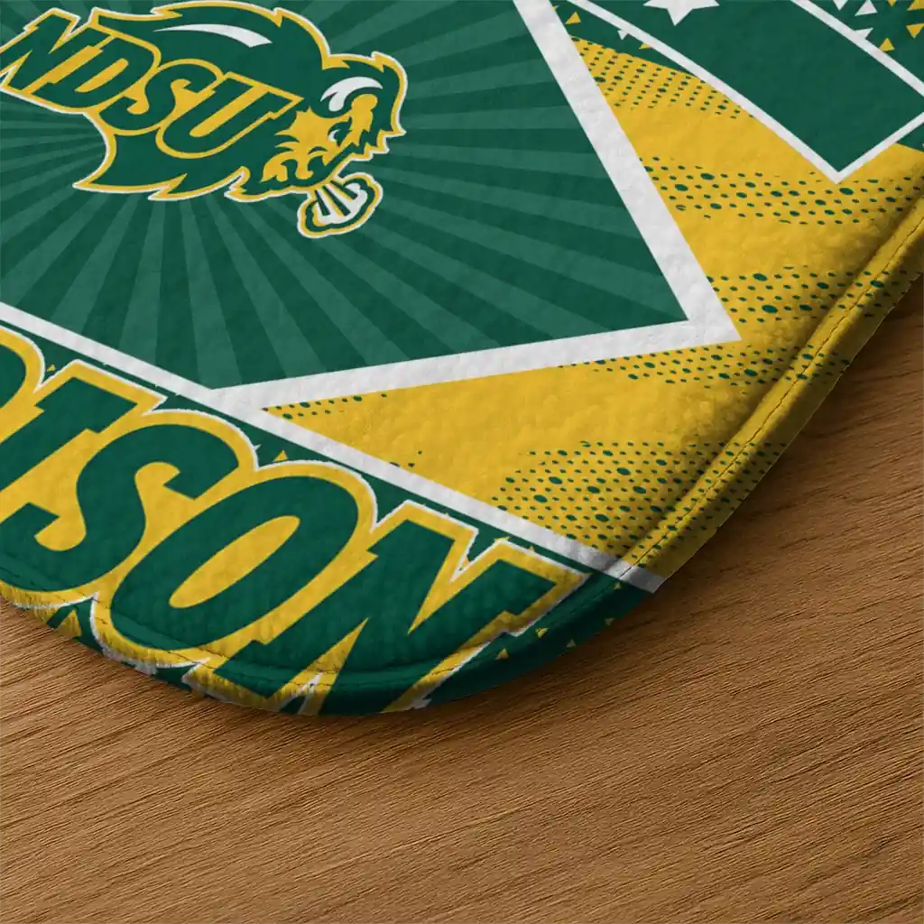 custom-north-dakota-state-bison-football-crest-green-black-doormat-latest-model.webp