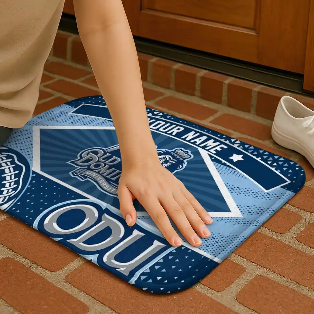 custom-old-dominion-monarchs-football-crest-blue-black-doormat-premium-grade.webp