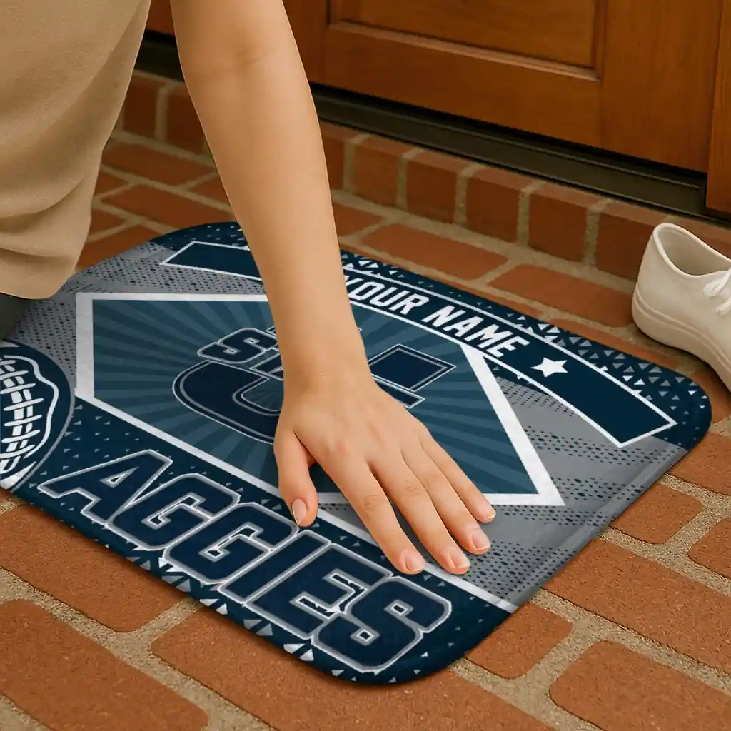 custom-utah-state-aggies-football-crest-navy-black-doormat-premium-grade.webp