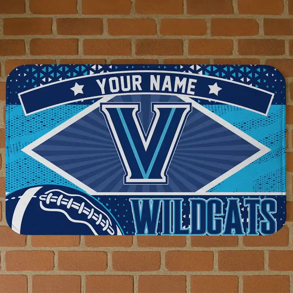 custom-villanova-wildcats-football-crest-navy-black-doormat-best-selling.webp custom villanova wildcats football crest navy black doormat best selling