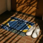 custom-west-virginia-mountaineers-football-crest-blue-black-doormat-best-selling.webp