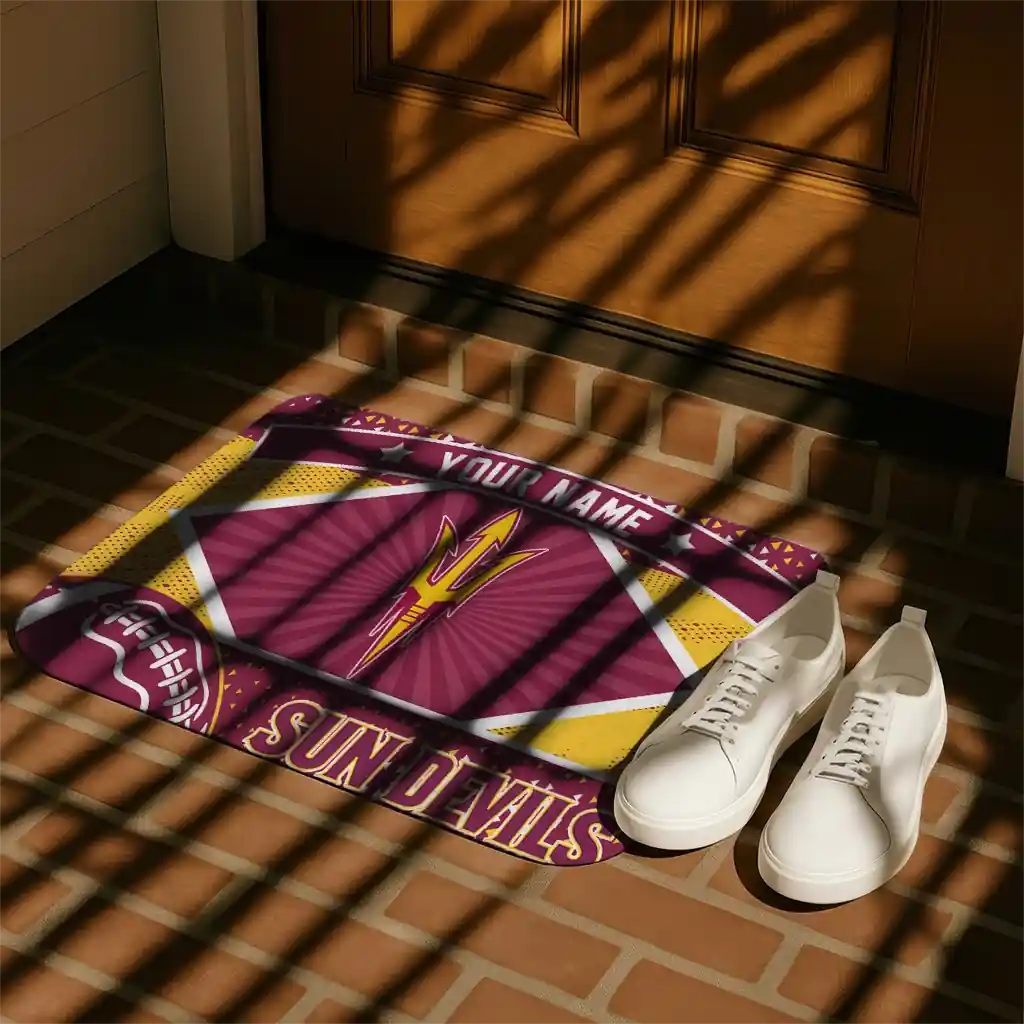 customized-arizona-state-sun-devils-football-crest-maroon-black-doormat-trendy.webp