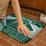 customized-hawaii-rainbow-warriors-football-crest-green-black-doormat-best-selling.webp