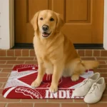 customized-indiana-hoosiers-football-crest-red-black-doormat-best-selling.webp