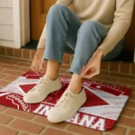 customized-indiana-hoosiers-football-crest-red-black-doormat-best-selling.webp