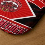 customized-jacksonville-state-gamecocks-football-crest-red-black-doormat-best-selling.webp