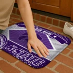 customized-kansas-state-wildcats-football-crest-purple-black-doormat-best-selling.webp