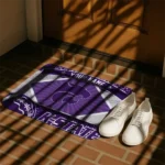 customized-kansas-state-wildcats-football-crest-purple-black-doormat-best-selling.webp