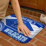 customized-kentucky-wildcats-football-crest-blue-black-doormat-best-selling.webp