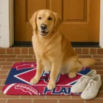customized-liberty-flames-football-crest-red-black-doormat-best-selling.webp