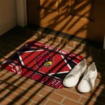 customized-louisville-cardinals-football-crest-red-black-doormat-best-selling.webp