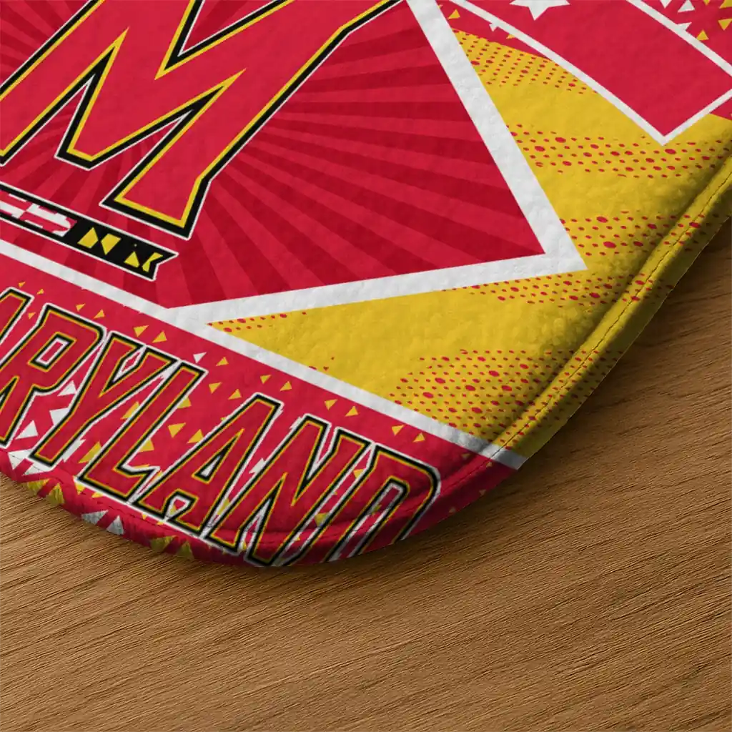 customized-maryland-terrapins-football-crest-red-black-doormat-latest-model.webp
