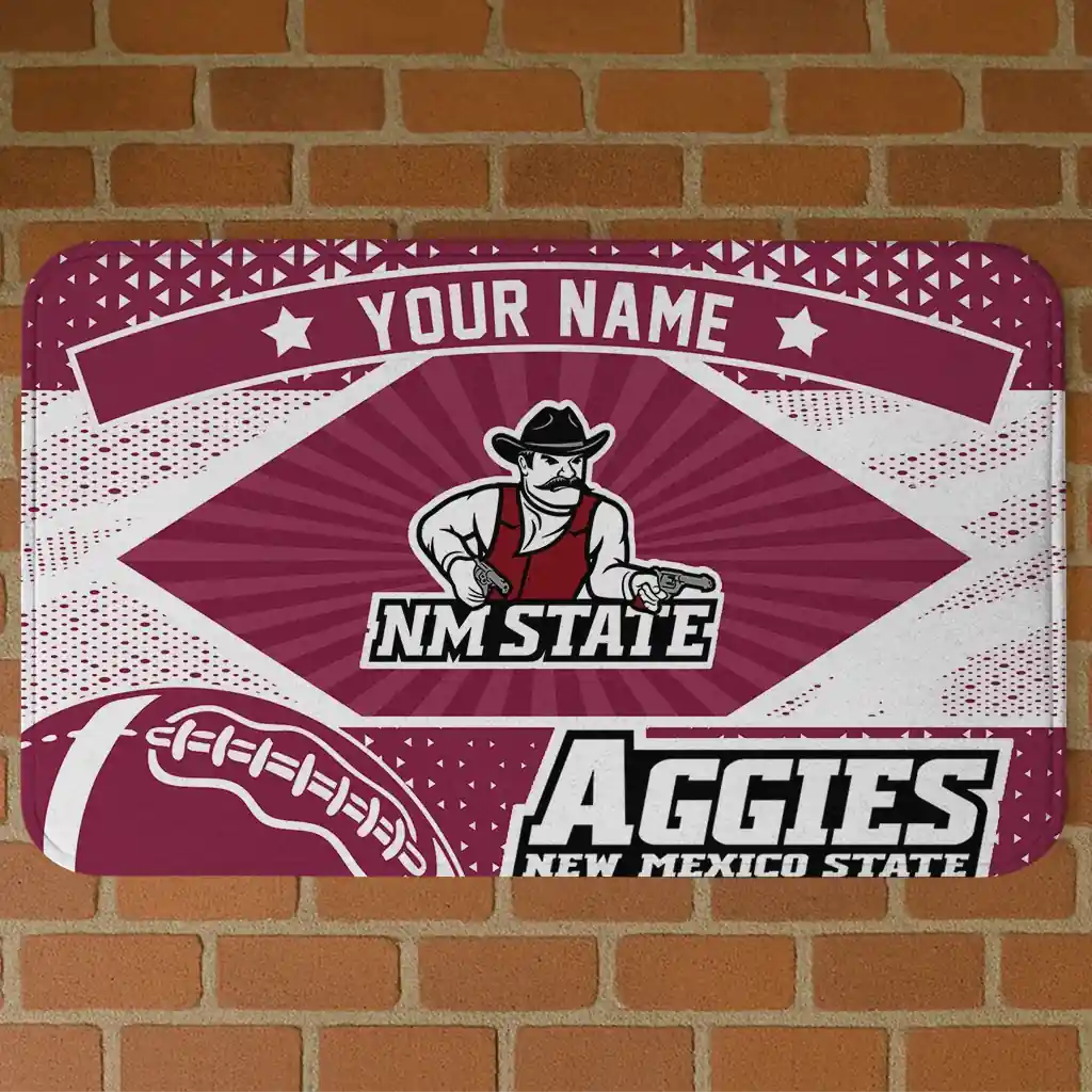 customized-new-mexico-state-aggies-football-crest-crimson-black-doormat-best-selling.webp customized new mexico state aggies football crest crimson black doormat best selling