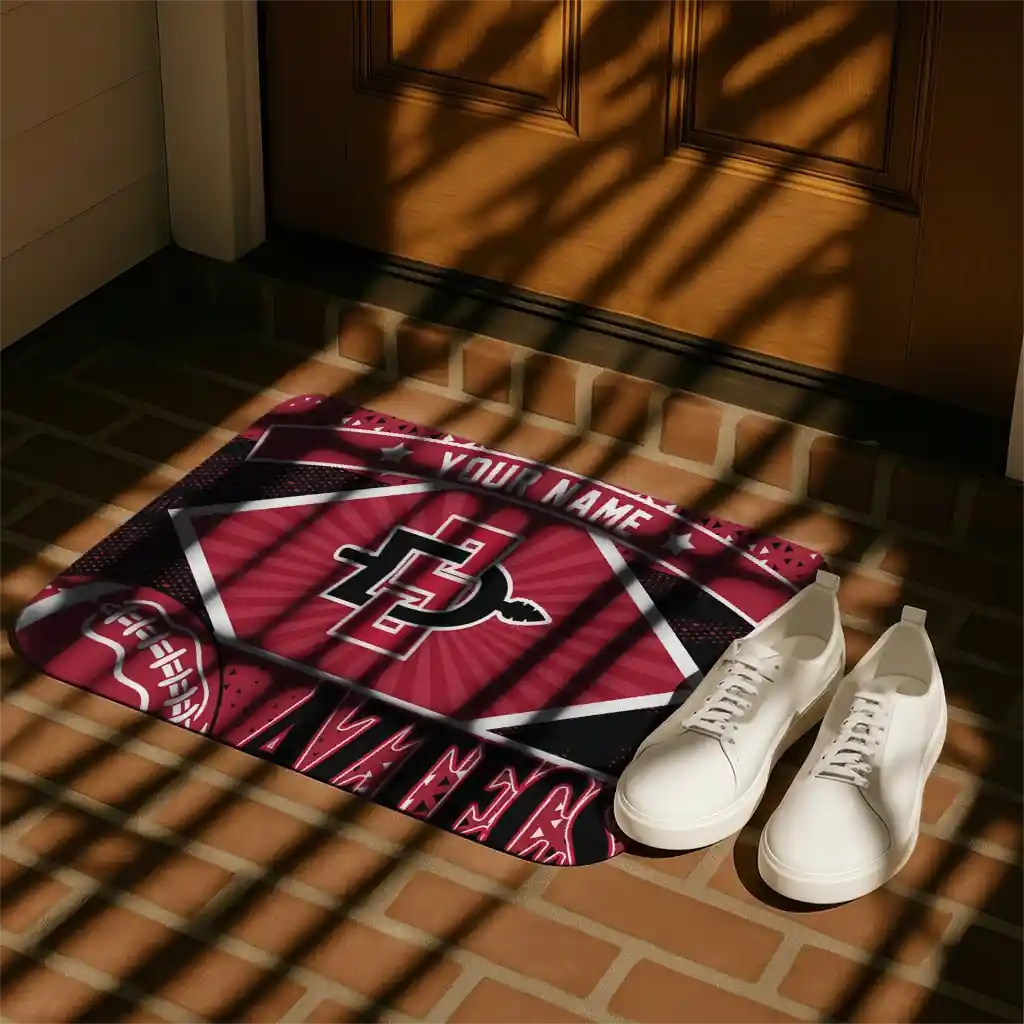 customized-san-diego-state-aztecs-football-crest-red-black-doormat-trendy.webp