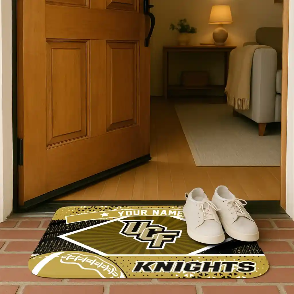 customized-ucf-knights-football-crest-gold-black-doormat-fashion-forward.webp
