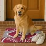 customized-umass-minutemen-football-crest-red-black-doormat-best-selling.webp