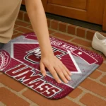 customized-umass-minutemen-football-crest-red-black-doormat-best-selling.webp