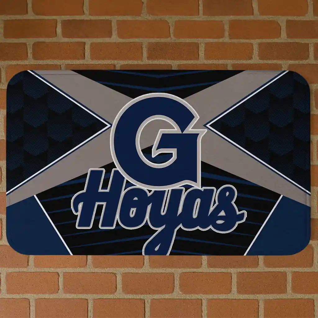 georgetown-hoyas-techno-camo-blue-black-doormat-best-selling.webp georgetown hoyas techno camo blue black doormat best selling