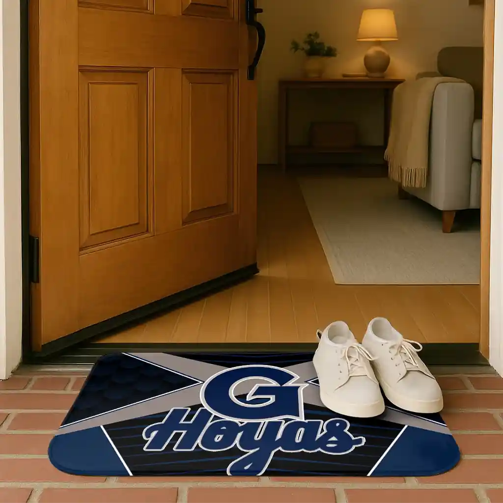 georgetown-hoyas-techno-camo-blue-black-doormat-fashion-forward.webp