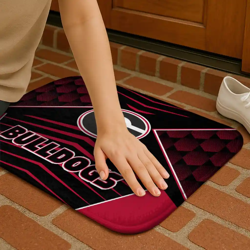 georgia-bulldogs-techno-camo-red-black-doormat-premium-grade.webp
