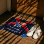 kansas-jayhawks-techno-camo-blue-black-doormat-best-selling.webp