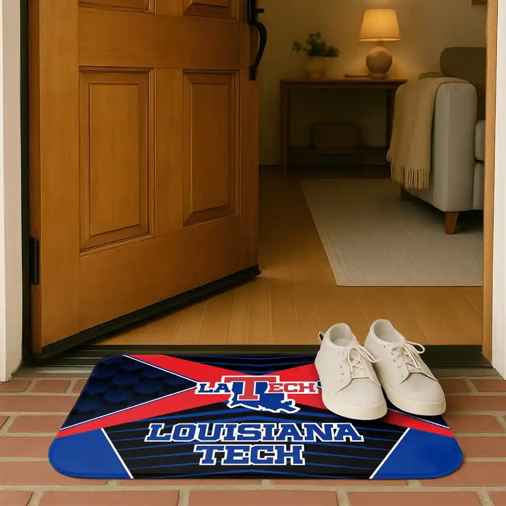 la-tech-techno-camo-blue-black-doormat-fashion-forward.webp