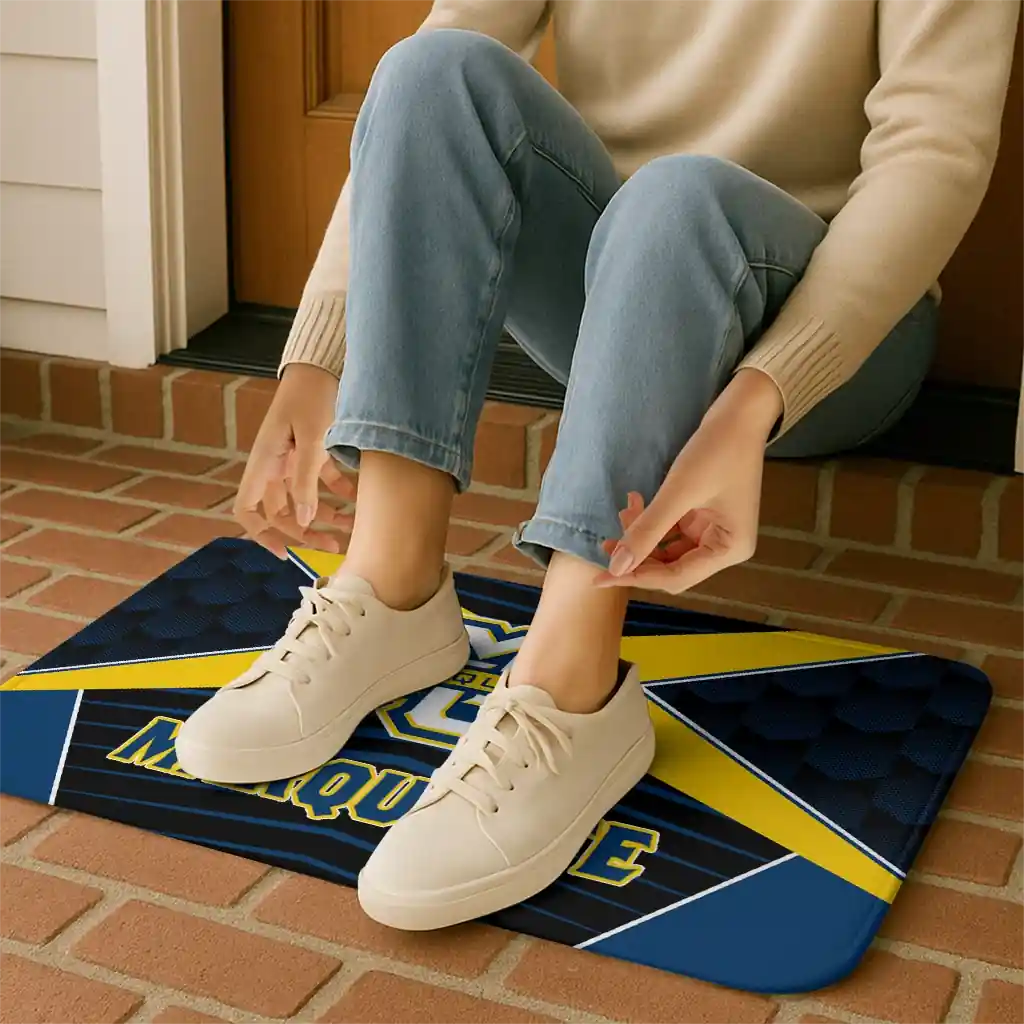 marquette-golden-eagles-techno-camo-blue-black-doormat-top-rated.webp