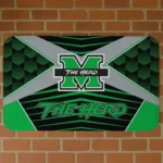 Marshall Thundering Herd Techno Camo Green Black Doormat