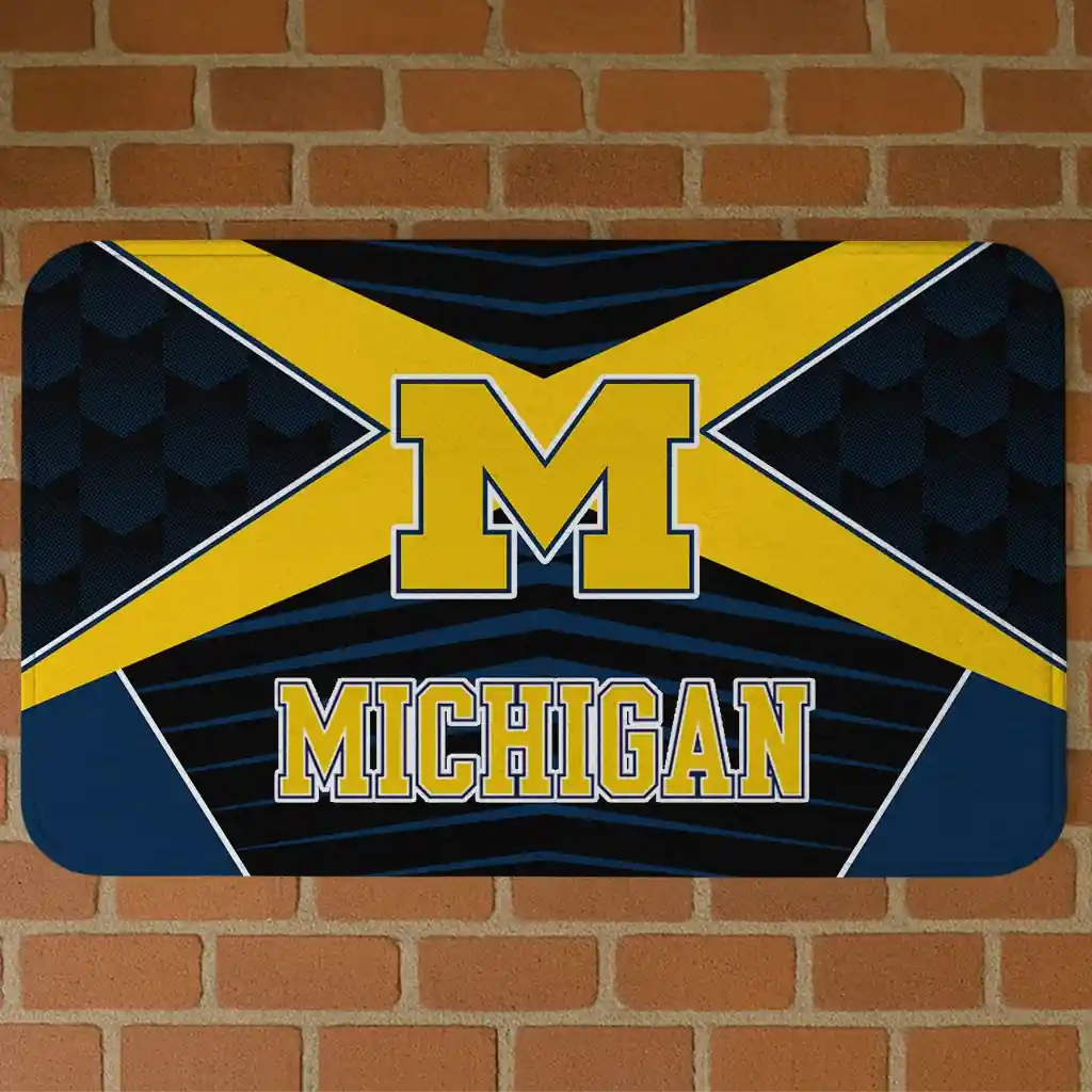 michigan-wolverines-techno-camo-blue-black-doormat-best-selling.webp michigan wolverines techno camo blue black doormat best selling