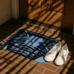north-carolina-tar-heels-techno-camo-light-blue-black-doormat-best-selling.webp