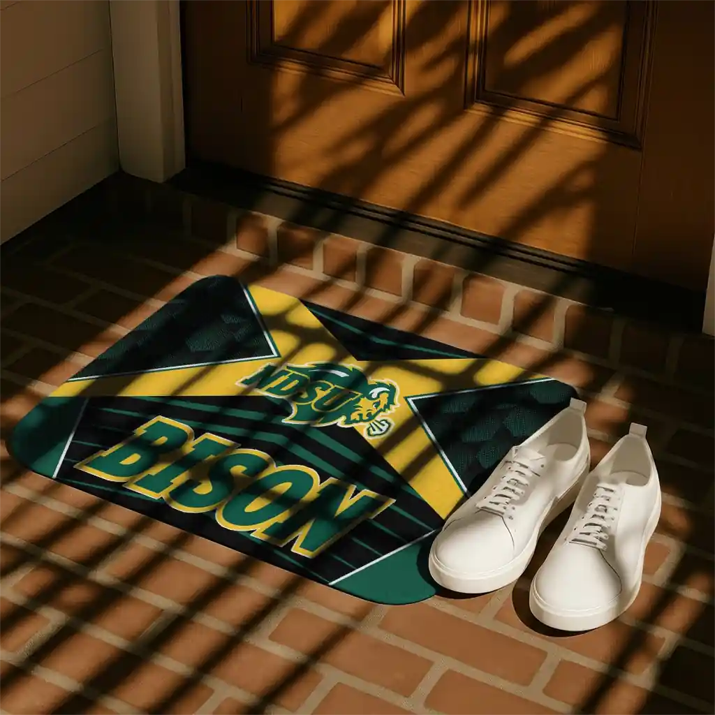 north-dakota-state-bison-techno-camo-green-black-doormat-trendy.webp