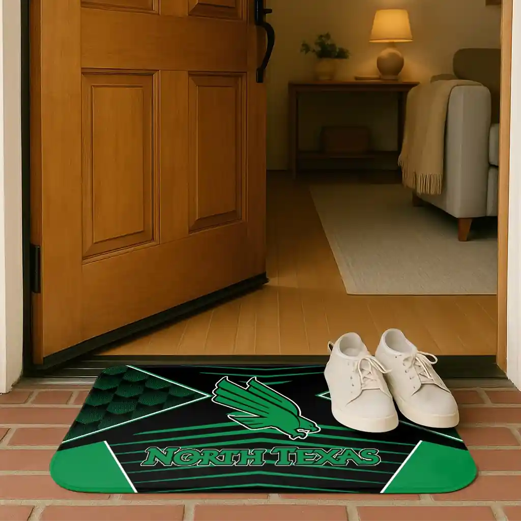 north-texas-mean-green-techno-camo-green-black-doormat-fashion-forward.webp