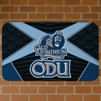Old Dominion Monarchs Techno Camo Blue Black Doormat