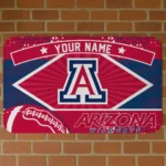 personalized-arizona-wildcats-football-crest-red-black-doormat-best-selling.webp